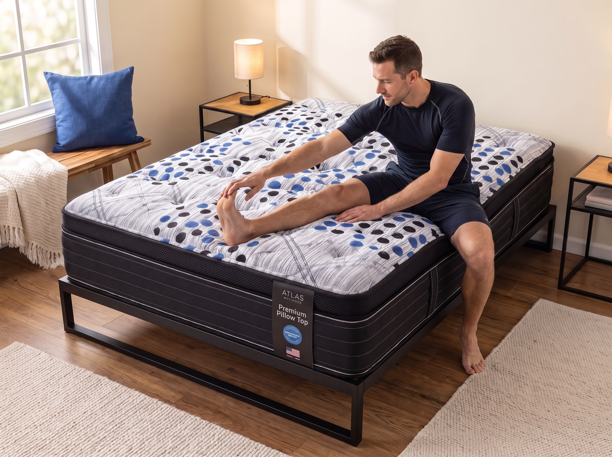 Atlas Pillow Top view 6